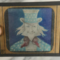 Lot 101 - Antique Hand Colored Magic Lantern Slide Of Uncle Sam, Titled "The Foremost Star," Copyright 1898