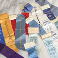 Lot 126 - Grouping Of Sixteen Vintage Freemasons Masonic Ribbons And Badges, Mostly From Grand Lodge Of Washington, Circa 1930-1950