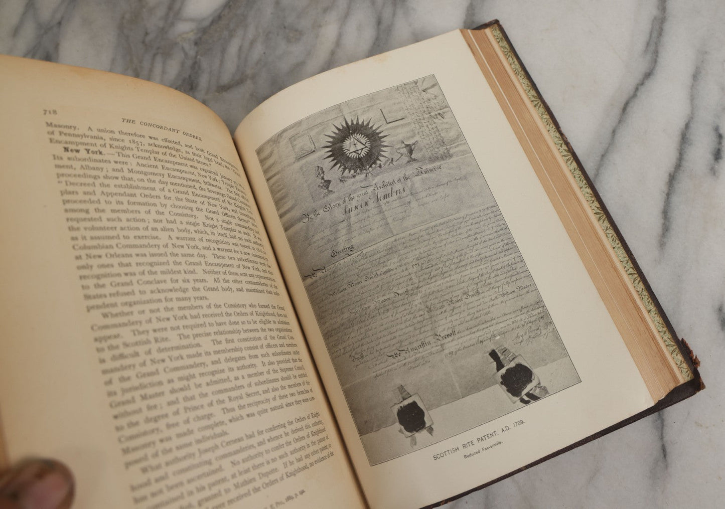 Lot 137 - "History Of Freemasonry And Concordant Orders" Antique Illustrated Fraternal History Book Written By A Board Of Editors, Henry Leonard Stillson, Editor In Chief, The Fraternity Publishing Company, 1906