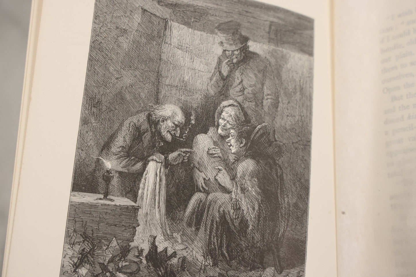 Lot 138 - "A Christmas Carol In Prose, Being A Ghost Story Of Christmas" Antique Illustrated Book By Charles Dickens, With Engravings By A.E.S. Anthony After The Drawings By S. Eytinge, Jr., Fields, Osgood, & Co. Publishers, Boston 1869