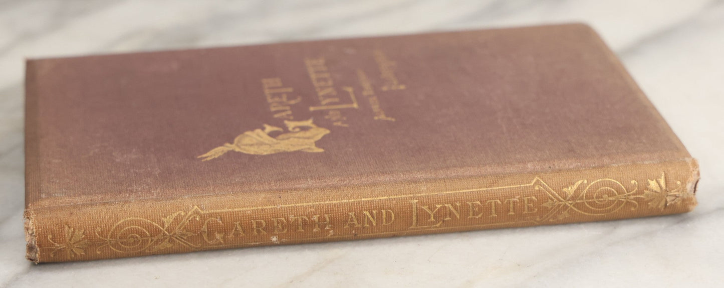 Lot 142 - "Gareth And Lynette" Antique Illustrated Poetry Book By Alfred Tennyson, James R. Osgood And Company, Publishers, Boston, 1872, Author's Edition