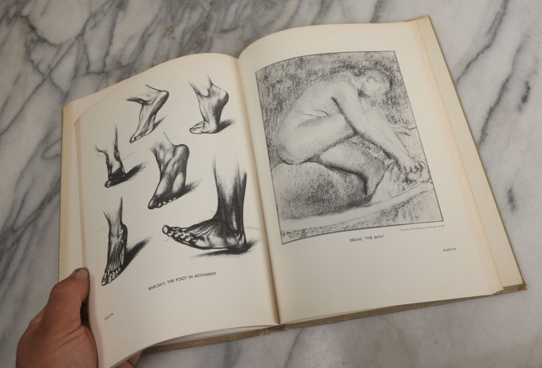 Lot 152 - "An Atlas Of Anatomy For Artists" Vintage Profusely Illustrated Anatomy Drawing Book By Fritz Schider, Dover Publications Inc., New York, 1957, Third American Edition