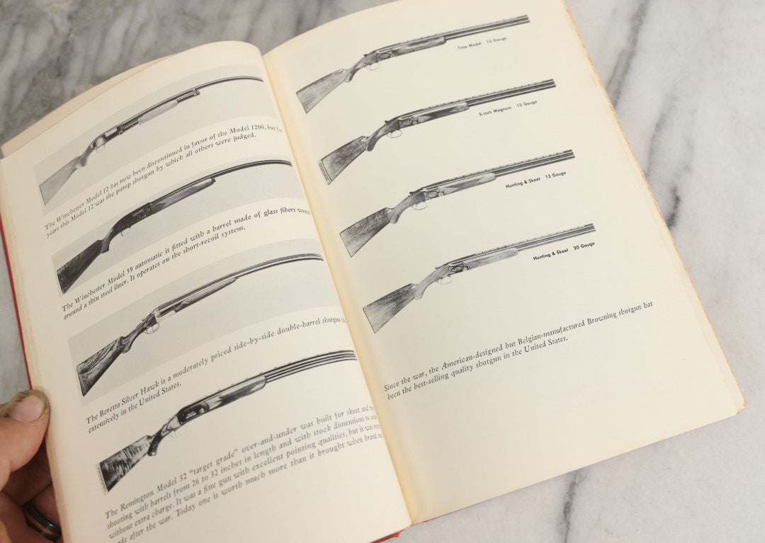 Lot 156 - Pair Of Vintage Books "The Shotgun Book" First Edition, 1965, And "The Rifle Book" Second Edition, 1964, By Jack O'Connor, Alfred A. Knopf, Publisher, New York, Both With Photographs And Illustrations