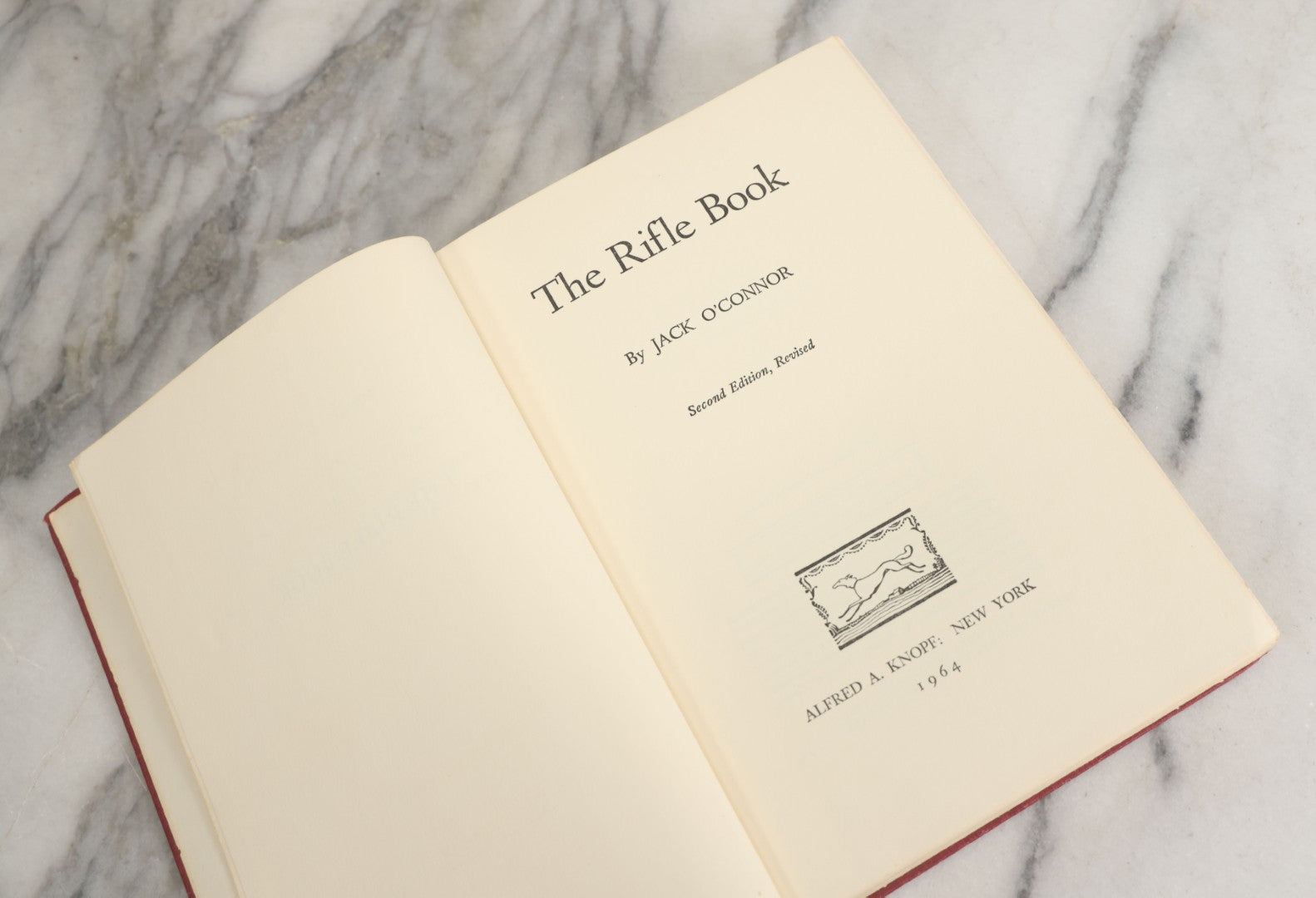 Lot 156 - Pair Of Vintage Books "The Shotgun Book" First Edition, 1965, And "The Rifle Book" Second Edition, 1964, By Jack O'Connor, Alfred A. Knopf, Publisher, New York, Both With Photographs And Illustrations