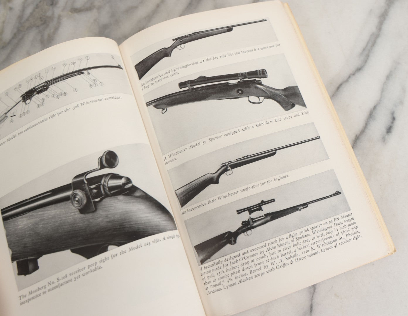 Lot 156 - Pair Of Vintage Books "The Shotgun Book" First Edition, 1965, And "The Rifle Book" Second Edition, 1964, By Jack O'Connor, Alfred A. Knopf, Publisher, New York, Both With Photographs And Illustrations