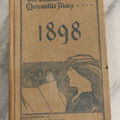 Lot 159 - "The Shuman Mercantile Diary, 1898" Antique Advertising Trade Book And Log Compliments Of A. Shuman & Company, Boston