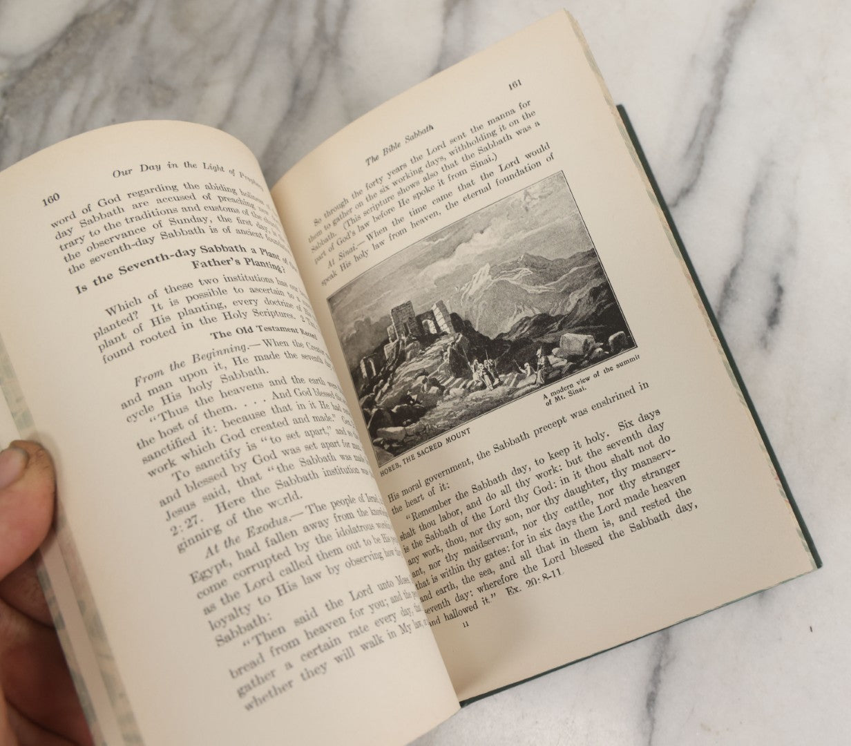 Lot 160 - "Our Day In The Light Of Prophecy" Antique Illustrated Religious Book By W.A. Spicer, Review And Herald Publishing Association, Washington D.C., 1918, Covering Many Aspects Of The Book Of Revelation, Evil, And The End Times