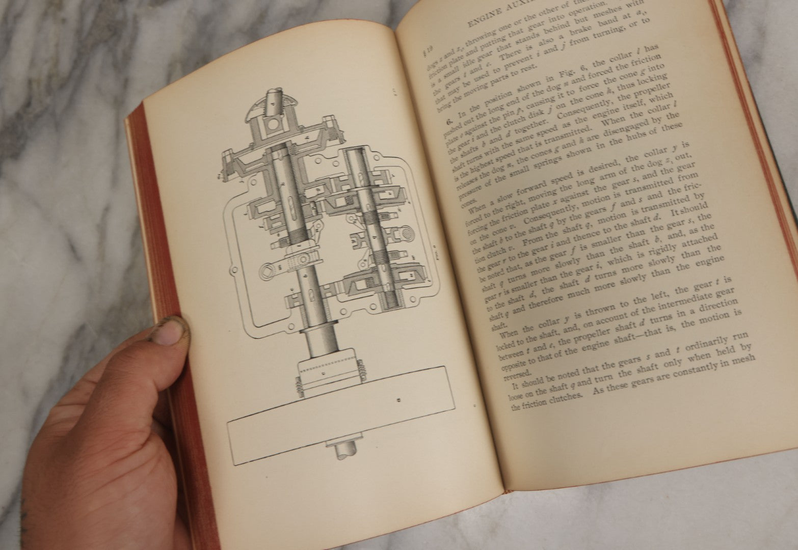 Lot 161 - "International Library Of Technology: Carburetors, Electric Ignition Devices, Automobile And Marine Engine Auxiliaries, [Etc.]" Antique Book With Technical Illustrations And More, Copyright 1907 By International Textbook Company, Scranton