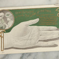Lot 089 - Antique Embossed Palmistry Fortune-Telling Postcard, "Good Fortunes As Told By The Lines Of The Hand," Copyrighted 1907 By Fred C. Lounsbury, Postmarked 1909