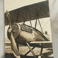 Lot 093 - Antique Real Photo Postcard R.P.P.C. Of Pilot In Small Airplane, Postmarked From San Antonio Texas 1917