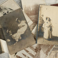 Lot 096 - Grouping Of 24 Antique Real Photo Postcards R.P.P.C. Including Little Girl Dressed As Bo Peep, Little Girls Posing With Chicken, Church Interiors, And Many Exterior Photographs