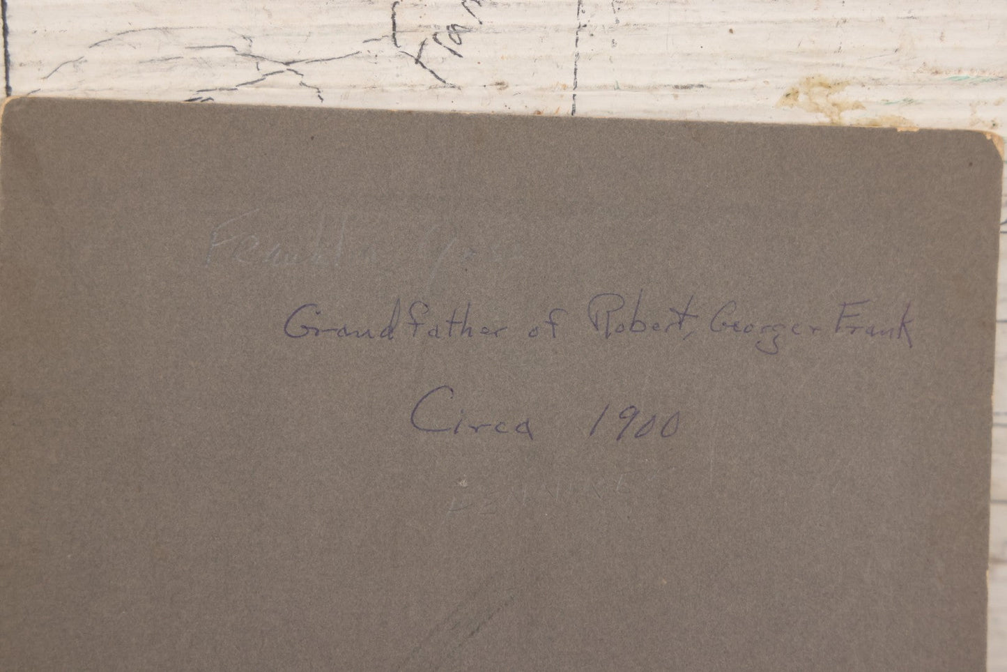 Lot 087 - Antique Boarded Photograph Of Man Identified As Franklin Goss Piloting A Horsedrawn Agricultural Cart On Farm, Identified As Henniker, New Hampshire On Verso, Circa 1900
