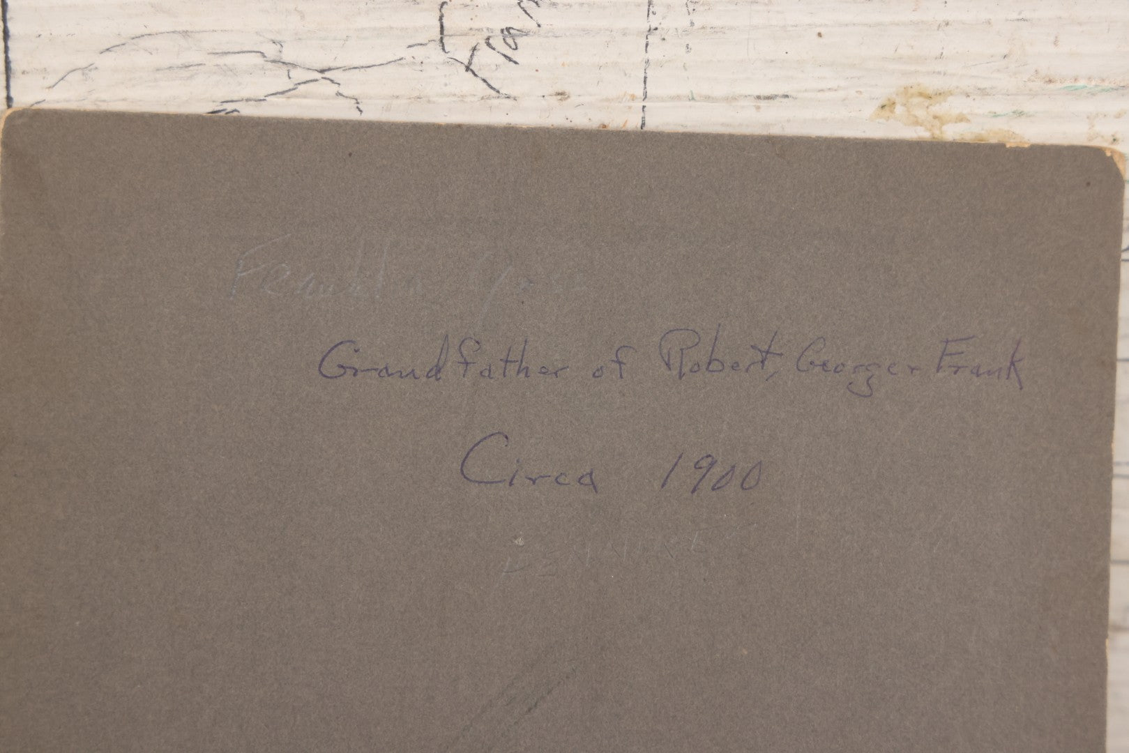Lot 087 - Antique Boarded Photograph Of Man Identified As Franklin Goss Piloting A Horsedrawn Agricultural Cart On Farm, Identified As Henniker, New Hampshire On Verso, Circa 1900