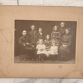Lot 093 - Antique Boarded Photograph Of Man In Salvation Army Formal Uniform Seated With Family, J.E. Purdy & Co., Photographer, Boston