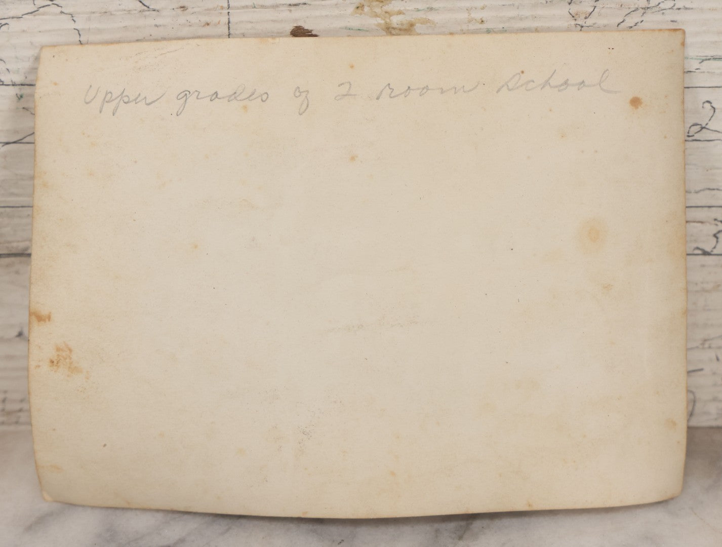 Lot 096 - Grouping Of Three Antique School Class Photos Including A Boarded Photograph Of Students And Their Teacher And Two Unmounted Photos Of The Integrated Upper Grades Of A Two Room Schoolhouse
