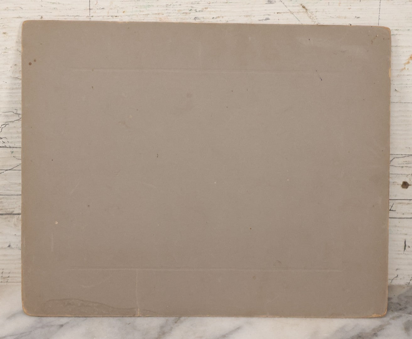 Lot 104 - Antique Boarded Photograph Of Outing On Beach With Many Individuals In A Lake, Possibly Playing Tug Of War