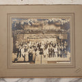 Lot 111 - Antique Boarded Photograph Of Full Cast Of A Stage Play Posing On Set, All Roles - Men And Women - Performed By Men In Costume, Pomeroy's, Photographers, Reading, Pennsylvania