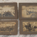 Lot 116 - Grouping Of Four Antique Photographs Of Massive Heavy Machinery In Room With Many Arched Windows