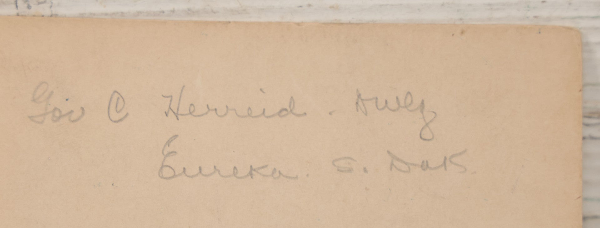 Lot 121 - Grouping Of Five Antique Boarded Photographs Including Blizzard Aftermath, Governor Charles N. Herreid's Home In Eureka, South Dakota, Riverside Homes, And Frozen River