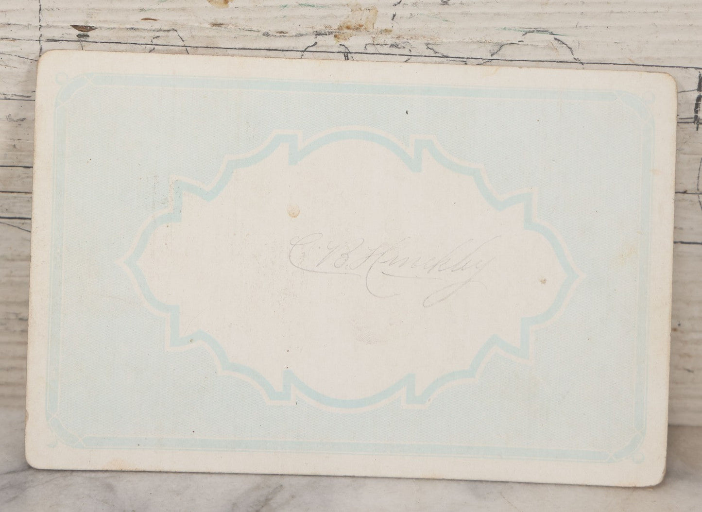 Lot 126 - Pair Of Antique Comic Illustrated Cabinet Card Album Filler Cards Of "Deacon Jones' Experience" And "The Deacon's Revenge," Depicting Chaos With Pets And Children In The Deacon's Home