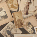 Lot 135 - Grouping Of 50 Antique Boarded Photos, Cabinet Cards, And C.D.V.s, Mostly Portraits, Including Priest, Several Interior Group Photographs, Exterior Photographs, Photos With Automobiles, And Others