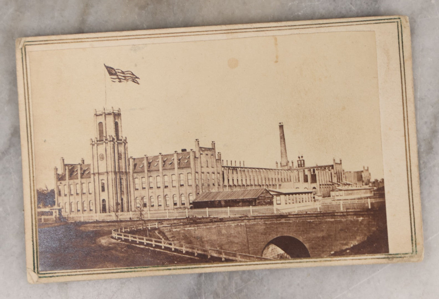 Lot 135 - Grouping Of 50 Antique Boarded Photos, Cabinet Cards, And C.D.V.s, Mostly Portraits, Including Priest, Several Interior Group Photographs, Exterior Photographs, Photos With Automobiles, And Others