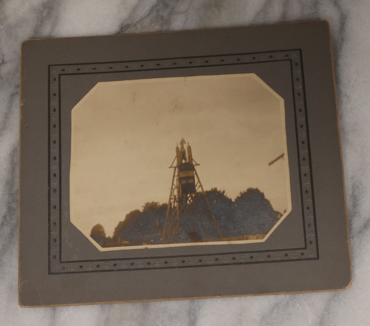 Lot 135 - Grouping Of 50 Antique Boarded Photos, Cabinet Cards, And C.D.V.s, Mostly Portraits, Including Priest, Several Interior Group Photographs, Exterior Photographs, Photos With Automobiles, And Others