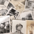 Lot 137 - Grouping Of 16 Post WWII Era Vintage Snapshot Photographs Of Soldiers Posing With Rifles, Goofing Off, And One Of Soldier Kissing His Lady