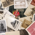 Lot 139 - Grouping Of 25 Vintage Snapshot Vernacular Photographs Including Girls On Motorcycle With Sidecar, Men In Tophats Posing With Bicycles, Man Flipping Off Camera, And More