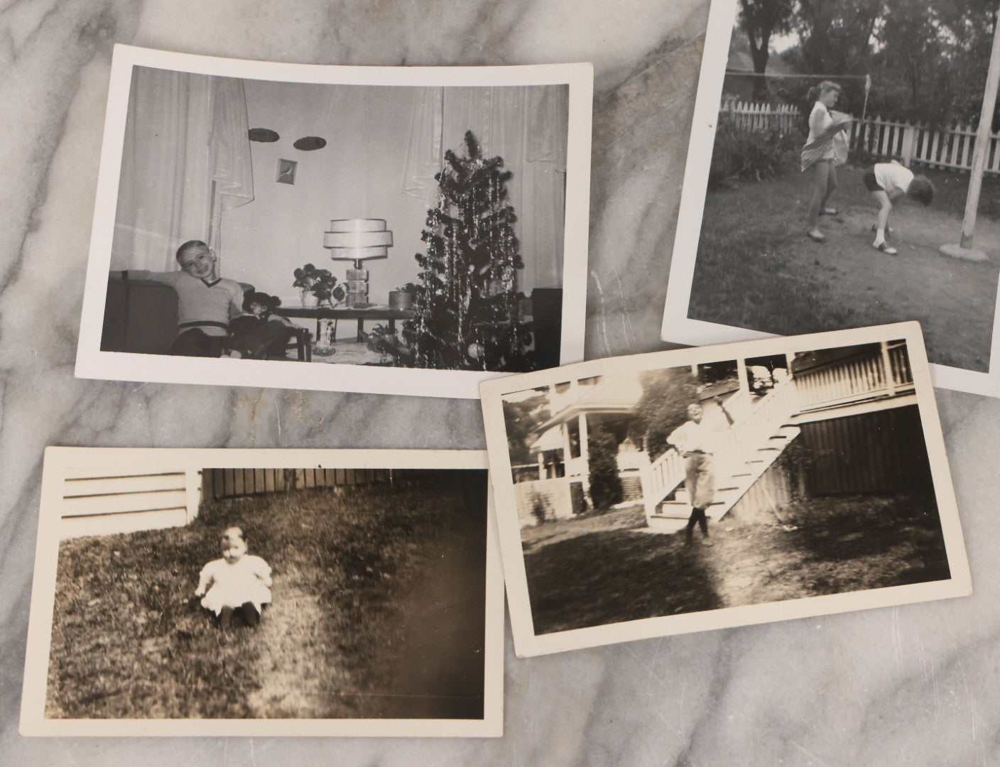 Lot 139 - Grouping Of 25 Vintage Snapshot Vernacular Photographs Including Girls On Motorcycle With Sidecar, Men In Tophats Posing With Bicycles, Man Flipping Off Camera, And More