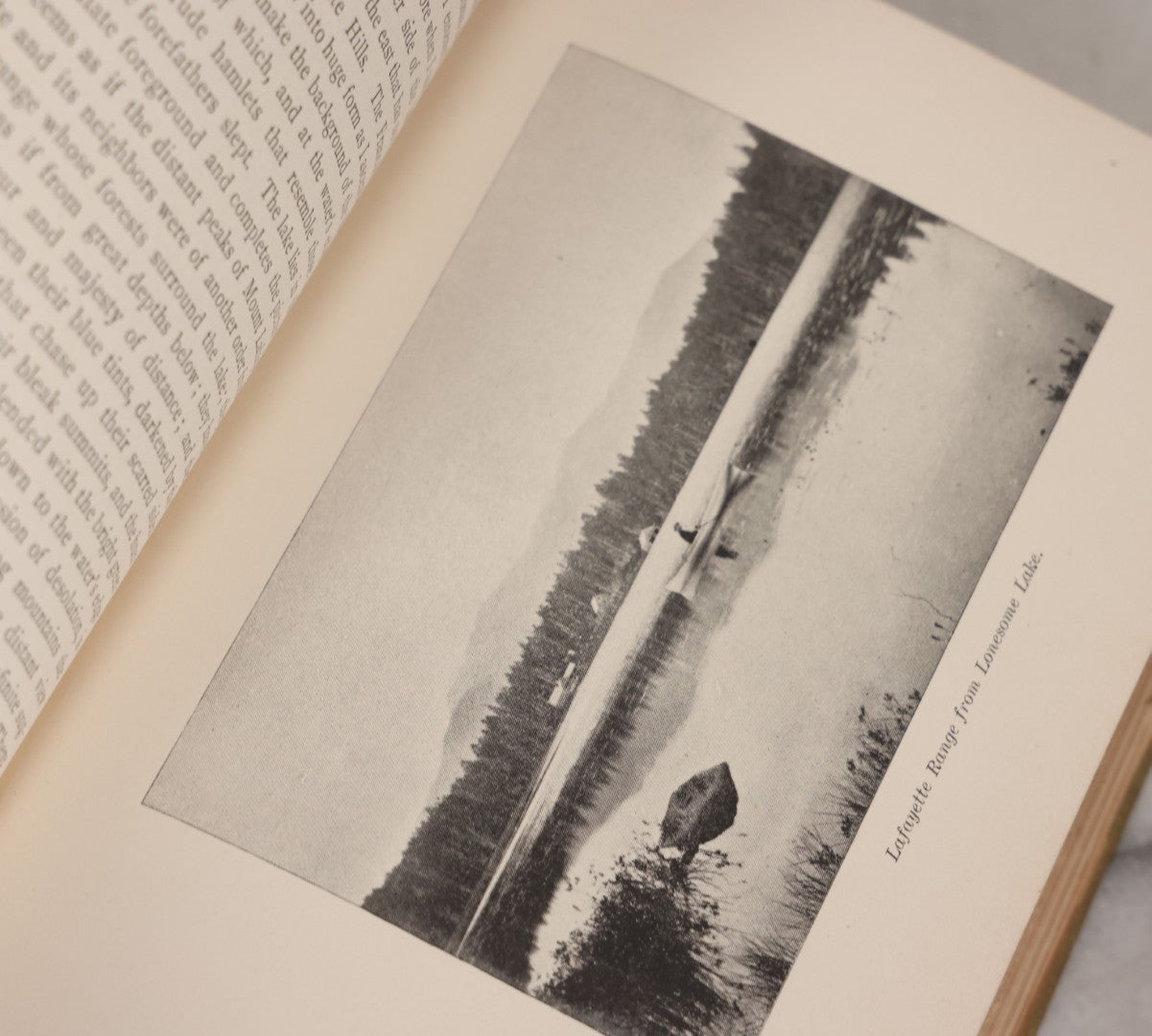 Lot 143 - "The White Mountains, A Guide To Their Interpretation" Antique Book On New Hampshire's Mountains By Julius H. Ward, Second Edition, Illustrated With Photographs, Houghton Mifflin & Company, Publishers, Boston And New York, 1896