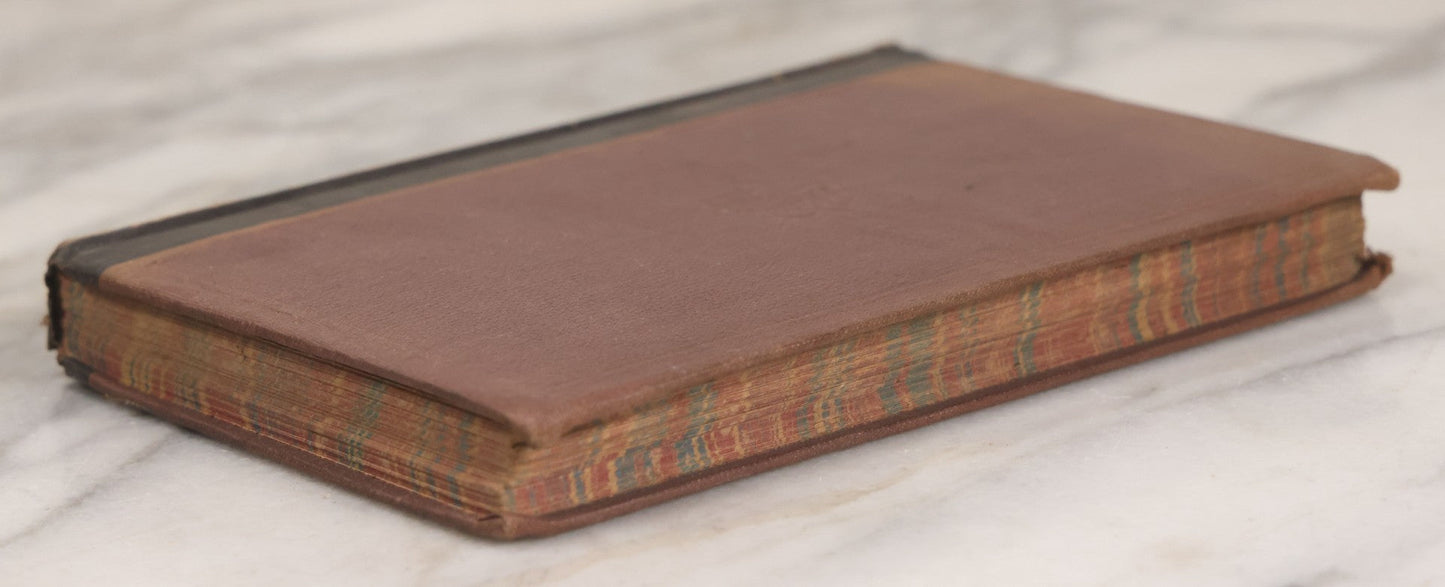 Lot 145 - "A Smaller School History Of The United States, From The Discovery Of America To The Year 1877" Antique Book By David B. Scott, With Maps And Engravings, Harper & Brothers, Publishers, New York, 1883, With Marbled Foredge
