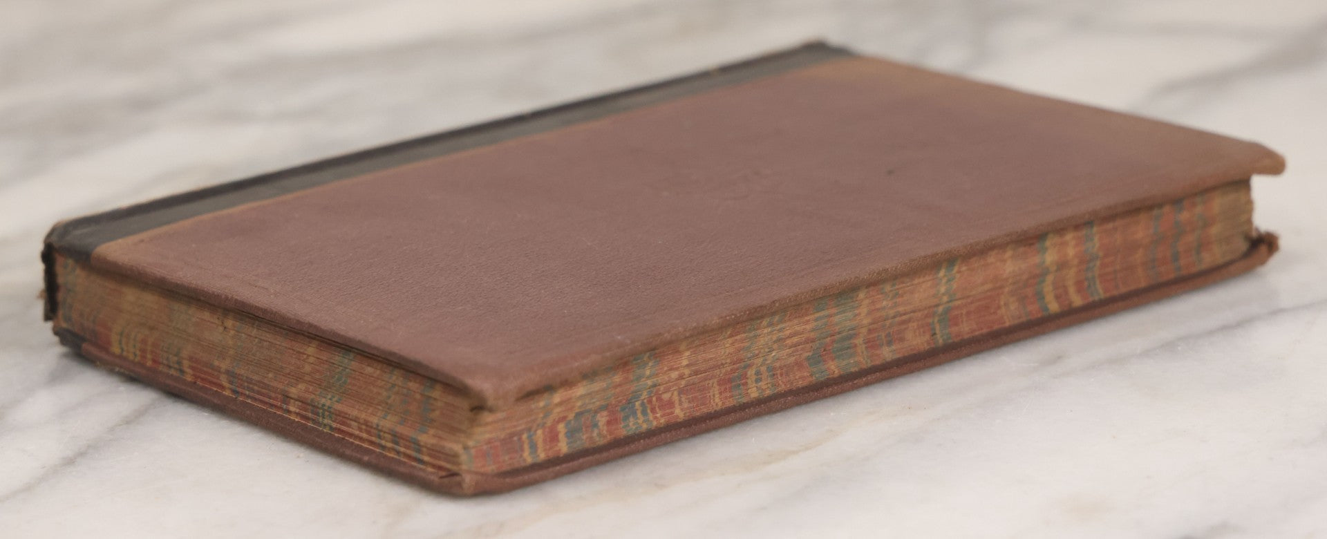 Lot 145 - "A Smaller School History Of The United States, From The Discovery Of America To The Year 1877" Antique Book By David B. Scott, With Maps And Engravings, Harper & Brothers, Publishers, New York, 1883, With Marbled Foredge