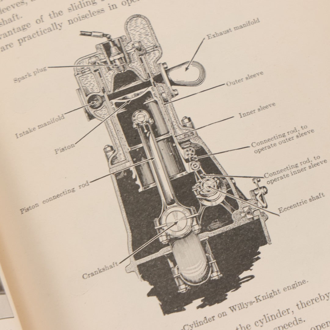 Lot 146 - "The Gasoline Automobile" Antique Engineering Education Series Book By George W. Hobbs And Ben G. Elliott, Second Edition, Illustrated, Mcgraw-Hill Book Company, Inc., Publishers, New York, 1922