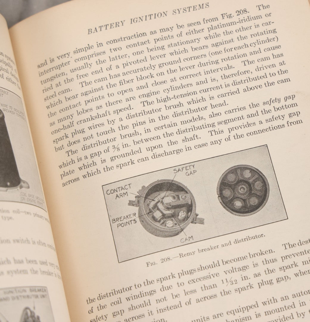 Lot 146 - "The Gasoline Automobile" Antique Engineering Education Series Book By George W. Hobbs And Ben G. Elliott, Second Edition, Illustrated, Mcgraw-Hill Book Company, Inc., Publishers, New York, 1922