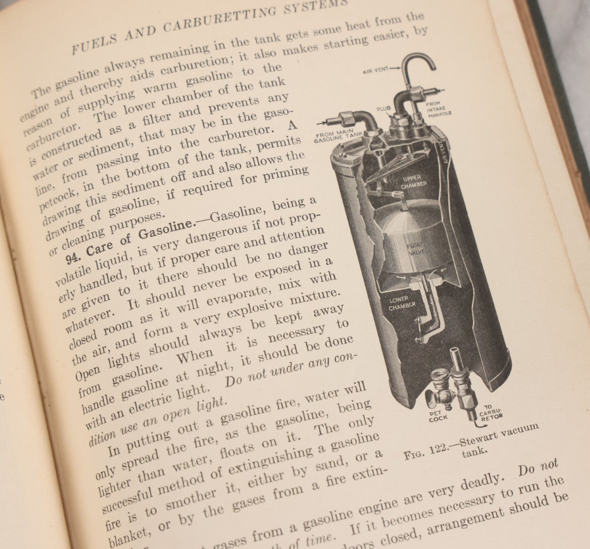 Lot 146 - "The Gasoline Automobile" Antique Engineering Education Series Book By George W. Hobbs And Ben G. Elliott, Second Edition, Illustrated, Mcgraw-Hill Book Company, Inc., Publishers, New York, 1922