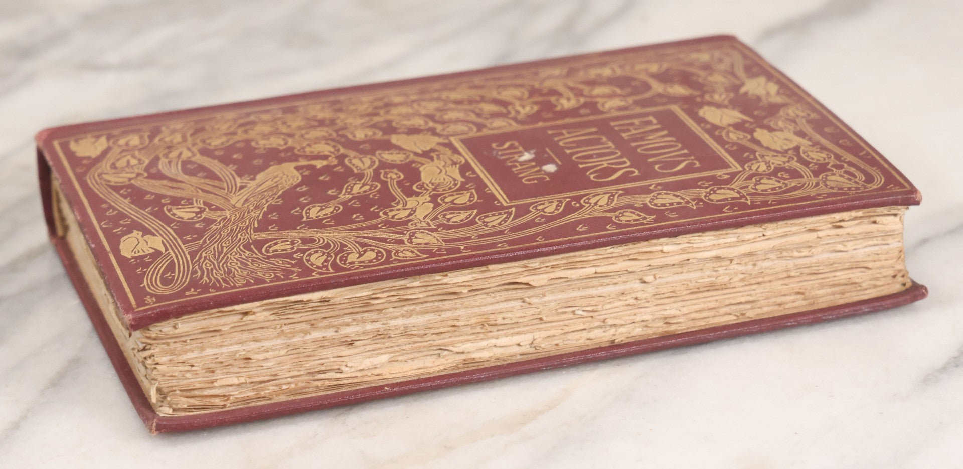 Lot 147 - "Famous Actors Of The Day In America" Antique Book By Lewis C. Strang, Illustrated, L.C. Page And Company, Publishers, Boston, 1900