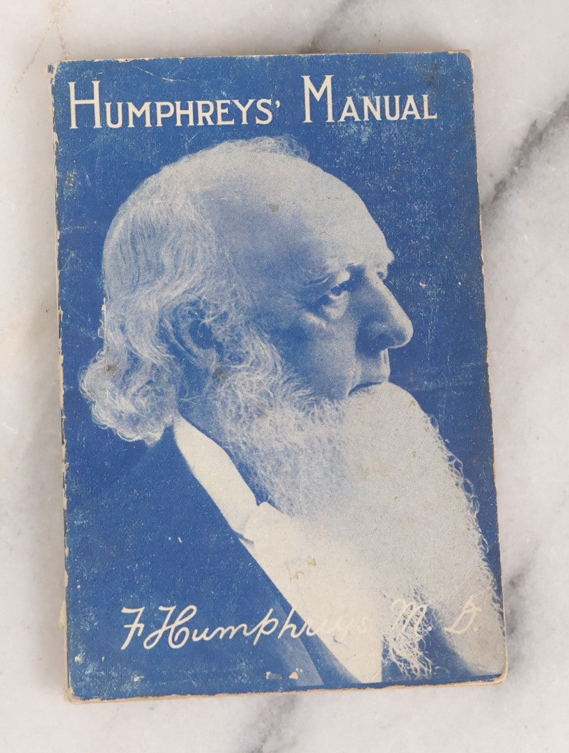Lot 162 - Grouping Of Four Vintage And Antique Booklets Including Humphrey's Manual Medical Advertising Booklet, Army Song Book, The Forestry Primer For 1926, And Framingham Massachusetts Street Guide, 1942