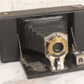 Lot 046 - Antique Ansco No. 3A Folding Buster Brown Model A Folding Camera With Lens By Wollensak Optical Co., Rochester, New York, Circa 1915
