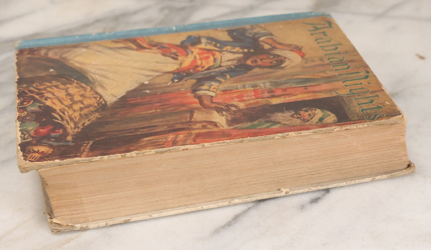 Lot 111 - "The Arabian Nights" Antique Children's Book With One Hundred Illustrations, By Frances Brundage, The Saalfield Publishing Company, Akron, Ohio, 1924