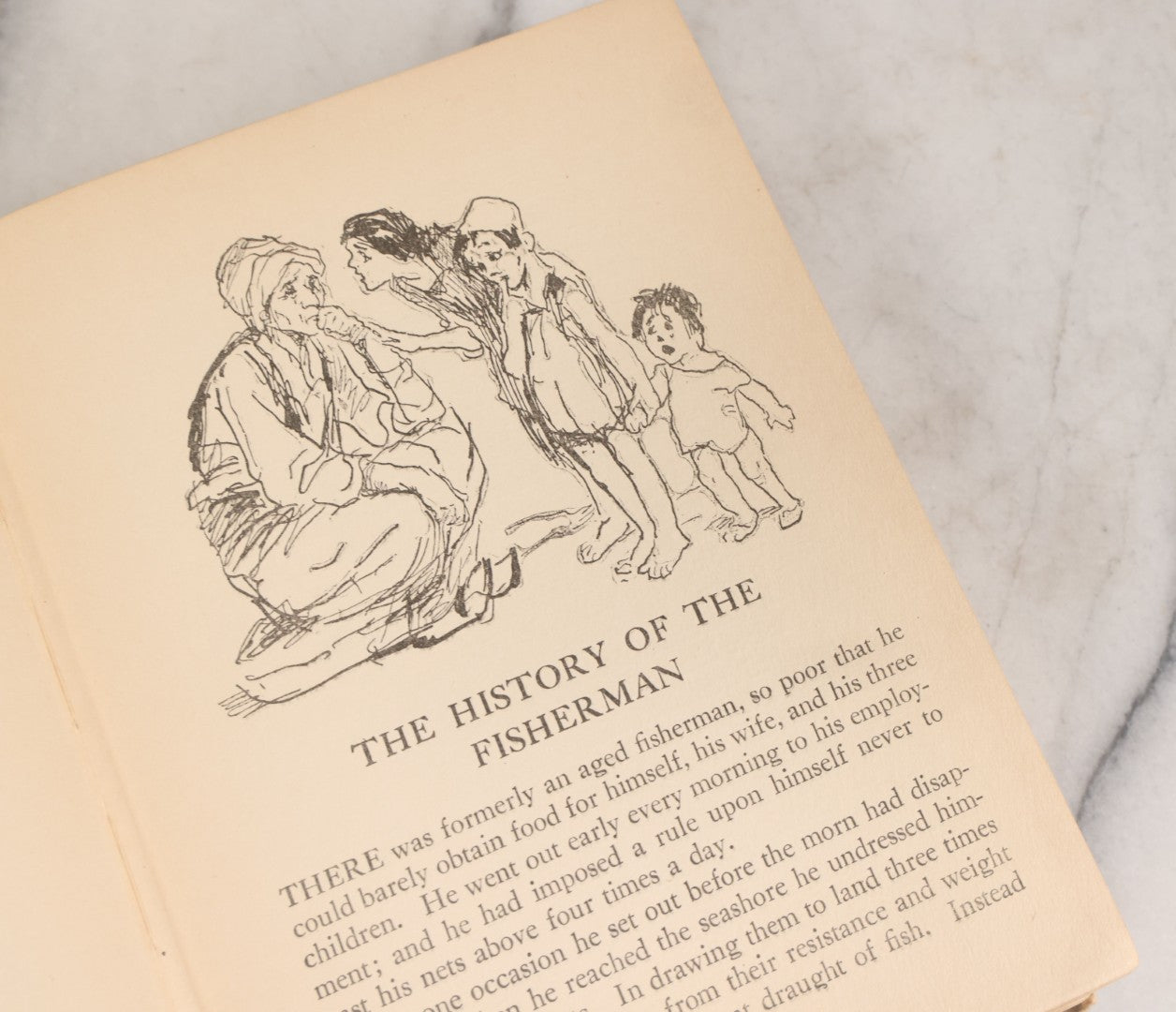 Lot 111 - "The Arabian Nights" Antique Children's Book With One Hundred Illustrations, By Frances Brundage, The Saalfield Publishing Company, Akron, Ohio, 1924