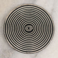 Lot 035 - Vintage Magician's Hypnotist Medallion With Eye At Center, Manufactured By Bastian Bros., Rochester, New York, 2-1/4" Diameter