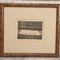 Lot 058 - Vintage Artist Proof Etching Print Of Dancing Nude Blond Women, Titled "Gentlemen Prefer Blonds" By Anna Hoogasian, In Frame, 9-1/8" W x 8-1/4" H