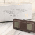 Lot 070 - Vintage Tru-Vue Stereoviewer, Manufactured In Rock Island, Illinois, With Slides Including Zion, Bryce, And Grand Canyon National Parks, Other Parks And Forests, Utah Parks Company, Cedar City, Utah, With Box