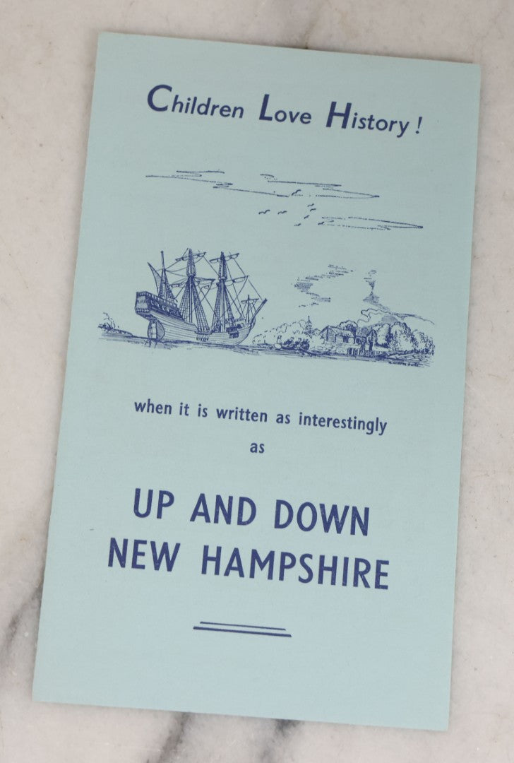 Lot 100 - Vintage Ephemera Grouping Including Two Standard Paper Mfg. Co. Advertising Ink Blotters, New Hampshire History Booklets, And Miniature Snapshot Photo Album
