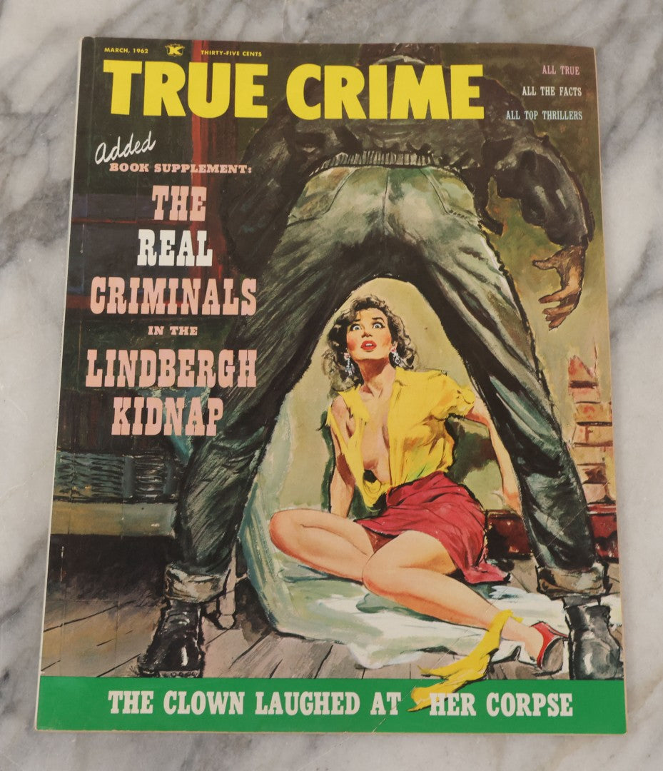 Lot 101 - Grouping Of Five Vintage Entertainment And Novelty Magazines Including Film Fun (Nov 1941), New Movie Magazine (Jan 1930), True Crime (Mar 1962), And True Detective (Sept 1951 & June 1954)