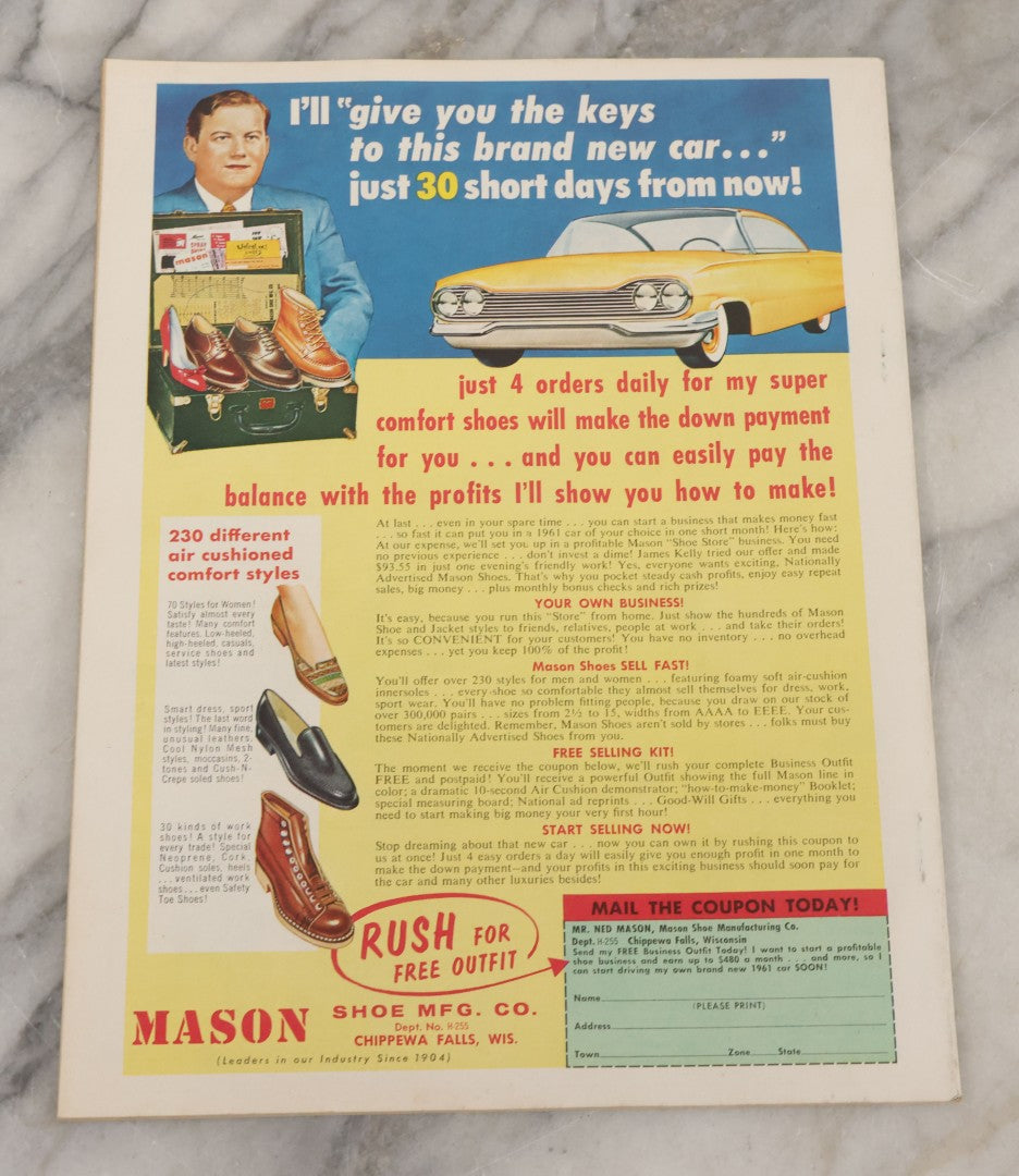 Lot 101 - Grouping Of Five Vintage Entertainment And Novelty Magazines Including Film Fun (Nov 1941), New Movie Magazine (Jan 1930), True Crime (Mar 1962), And True Detective (Sept 1951 & June 1954)