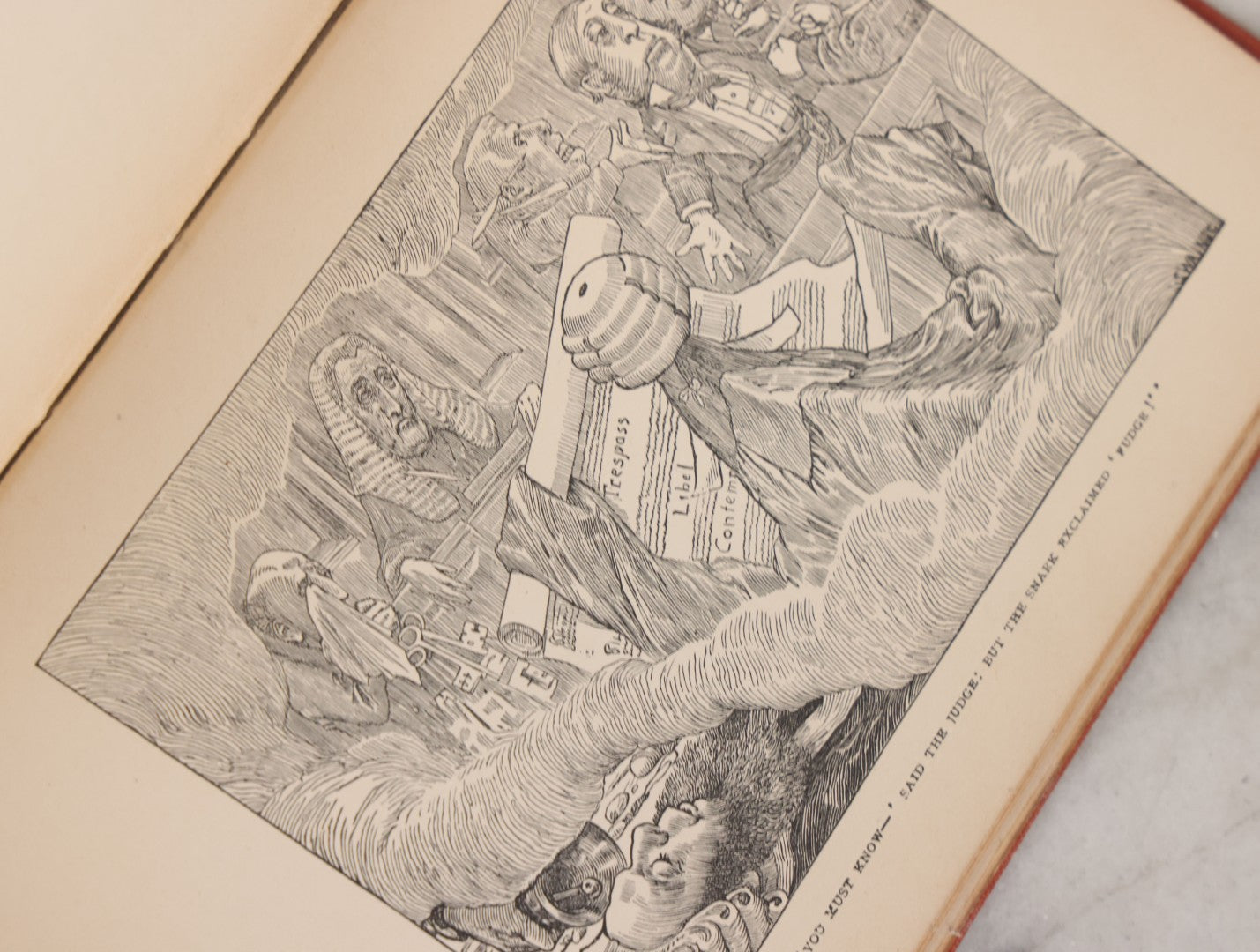 Lot 102 - "The Hunting Of The Snark, An Agony In Eight Fits" Antique Book By Lewis Carroll, Author Of "Alice's Adventures In Wonderland," With Nine Illustrations By Henry Holiday, The Macmillan Company, Publishers, New York, 1908