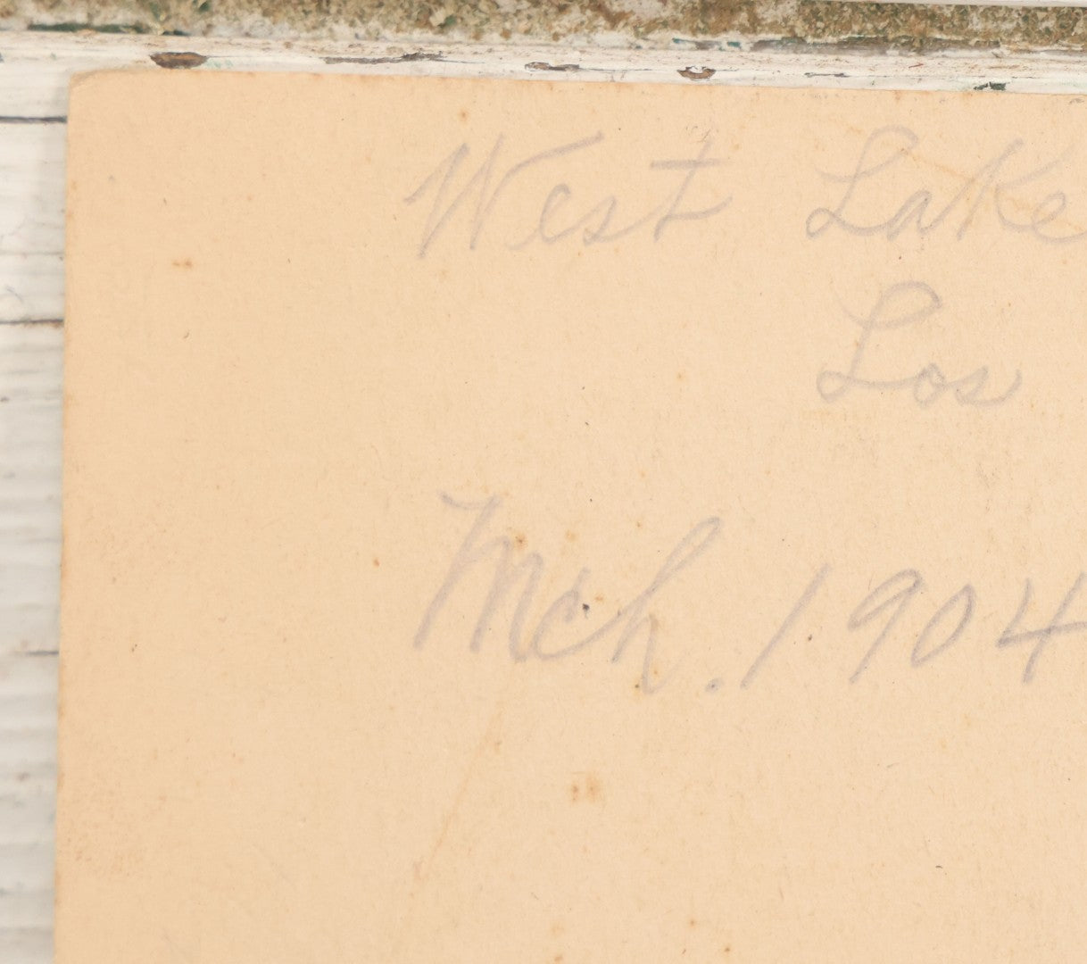 Lot 143 - Antique Boarded Photograph Of Two Men And Two Women Sitting In Horse Drawn Cart Pulled By A Black Horse In Westlake Park, Los Angeles, California