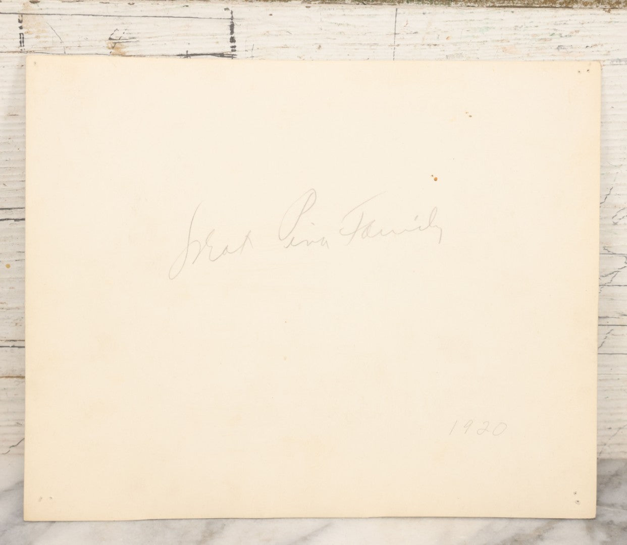 Lot 146 - Antique Promotional Photograph Of Family Of Circus Performers In Costume With Illegible Identification On Verso, Unmounted, Circa 1920